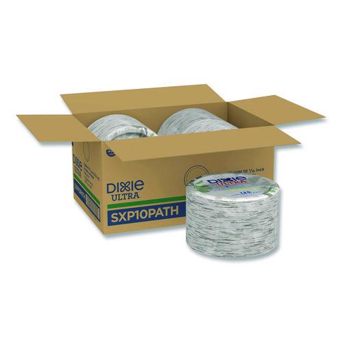 SXP10PATH DIXIE PAPER PLATES 10" POLY COATED ULTRA STRONG - 125/sleeve, 500/case - Image 2