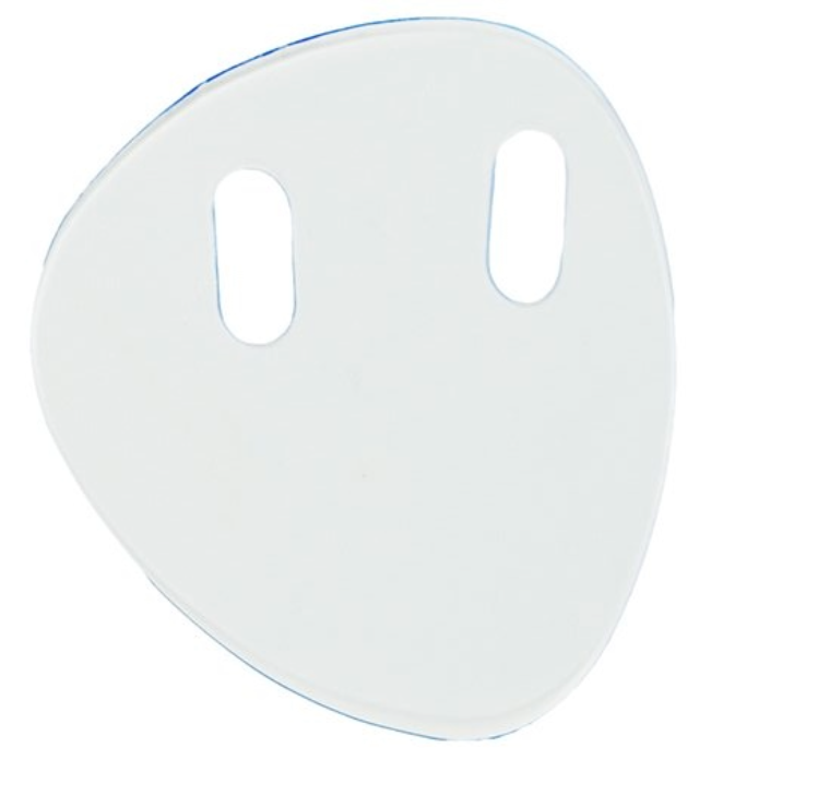 AI-AT1 SIDE SHIELD CLEAR SLIP-ON TEAR DROP